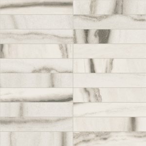 МОЗАИКА PREXIOUS REX WHITE FANT. MOS.3X15  30X30 GLOSSY