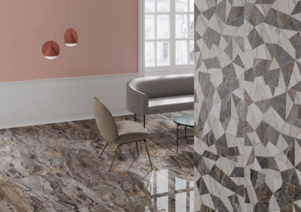 КЕРАМОГРАНИТ VITRA MARBLESET ДЕКОР ТЕРРАЦИО МИКС LPR 60X60 — изображение 2