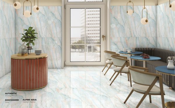 КЕРАМОГРАНИТ REALISTIK ALPINE AQUA 60X120 — изображение 2