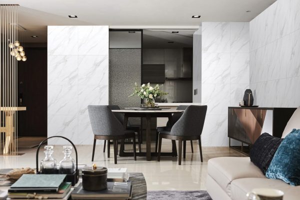 КЕРАМОГРАНИТ REALISTIK ANTIC WHITE POLISHED 60X60 — изображение 3