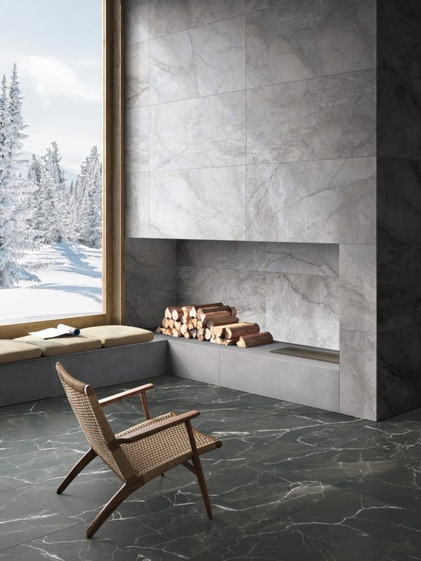 КЕРАМОГРАНИТ VITRA ARCTICSTONE K947897R0001VTSP СЕРЫЙ МАТR10A 60X120 (1,44) — изображение 6