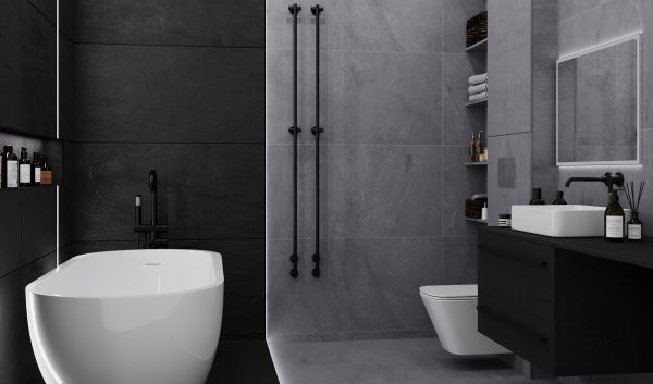 КЕРАМОГРАНИТ МАТОВЫЙ MARBLES BARCELONA NERO 60X120 5ММ MATT — изображение 5