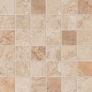 МОЗАИКА ALPES RAW MOS.QUADR.GLAM SAND	30X30