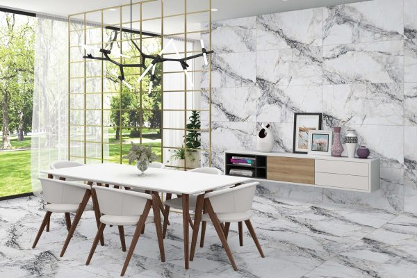 КЕРАМОГРАНИТ REALISTIK CLEO WHITE MATT GRANULA 60X120 (1,44) — изображение 9