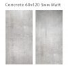 КЕРАМОГРАНИТ МАТОВЫЙ LOFT CONCRETE 60Х120 5ММ MATT — изображение 3