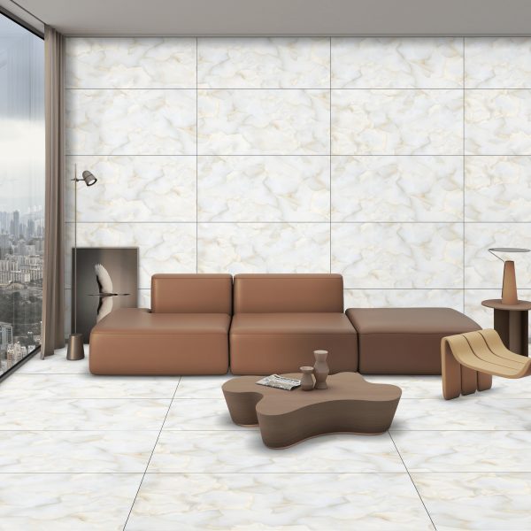 КЕРАМОГРАНИТ REALISTIK CUBIX LIGHT GLOSSY 60X120 — изображение 2