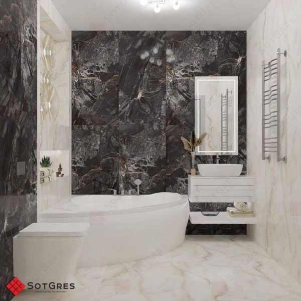 ANTISKY ONYX 60Х120 ГЛЯНЦЕВЫЙ КЕРАМИЧЕСКИЙ ГРАНИТ — изображение 8