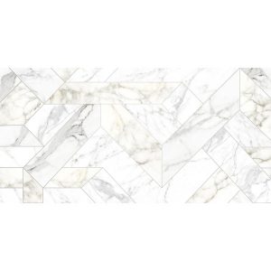 КЕРАМОГРАНИТ RHAPSODY OUTLINE WHITE LEV RET 60X120
