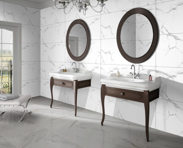КЕРАМОГРАНИТ REALISTIK EMMY WHITE POLISHED 60X120 — изображение 2