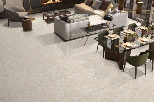 КЕРАМОГРАНИТ REALISTIK IMPERATORE BEIGE POLISHED 60X60 — изображение 3