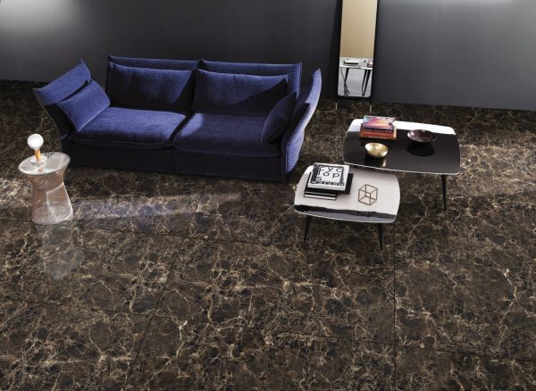 КЕРАМОГРАНИТ REALISTIK IMPERATORE MARRONE HIGH GLOSSY 60X60 — изображение 9