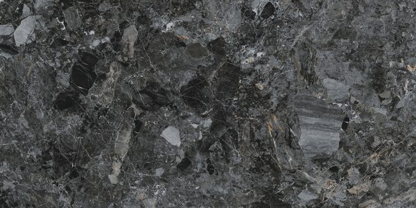 КЕРАМОГРАНИТ VITRA MARBLES БРЕЧА ЧЕРНЫЙ 60X120 (1,44) — изображение 3