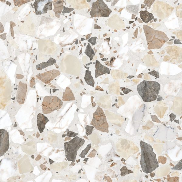 КЕРАМОГРАНИТ VITRA MARBLE-X ДЕКОР ТЕРРАЦЦО LPR 60X60