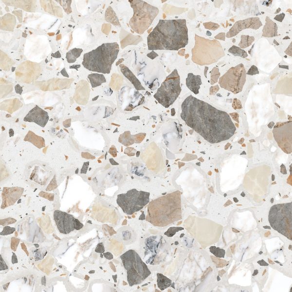 КЕРАМОГРАНИТ VITRA MARBLE-X ДЕКОР ТЕРРАЦЦО LPR 60X60 — изображение 8