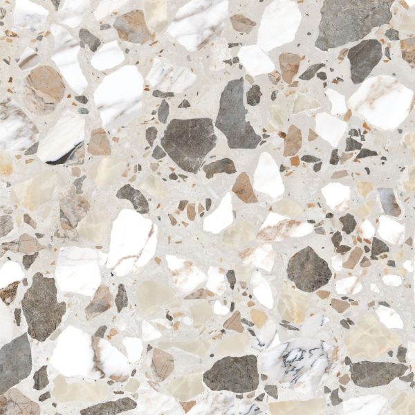 КЕРАМОГРАНИТ VITRA MARBLE-X ДЕКОР ТЕРРАЦЦО LPR 60X60 — изображение 7
