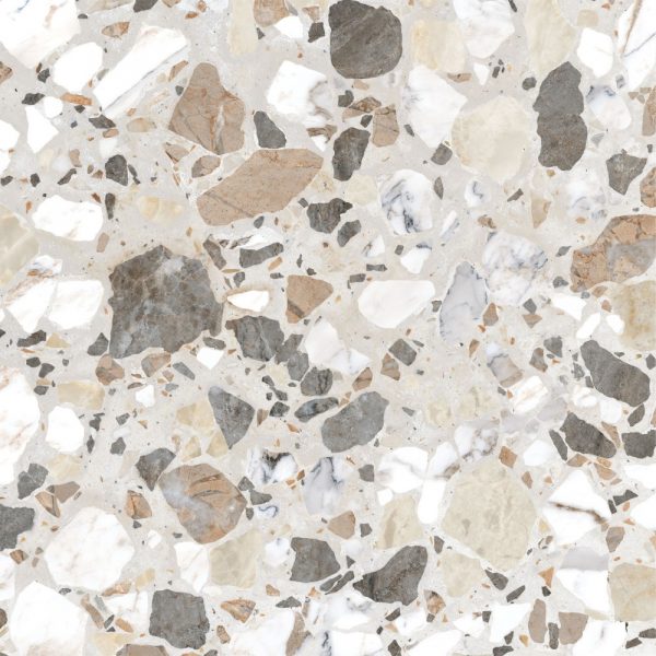 КЕРАМОГРАНИТ VITRA MARBLE-X ДЕКОР ТЕРРАЦЦО LPR 60X60 — изображение 6