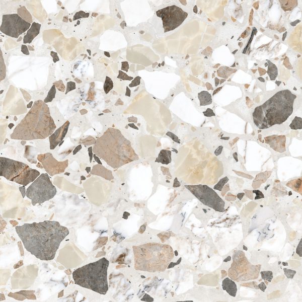 КЕРАМОГРАНИТ VITRA MARBLE-X ДЕКОР ТЕРРАЦЦО LPR 60X60 — изображение 3