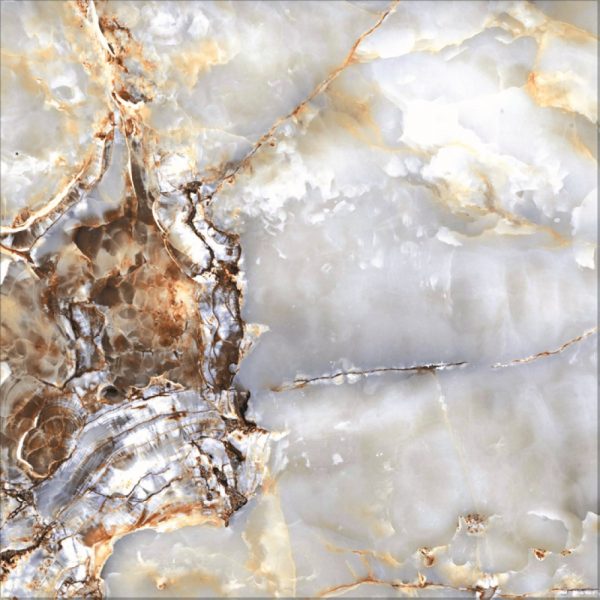 КЕРАМОГРАНИТ REALISTIK MAGIC ICE HIGH GLOSSY 60X60 — изображение 3