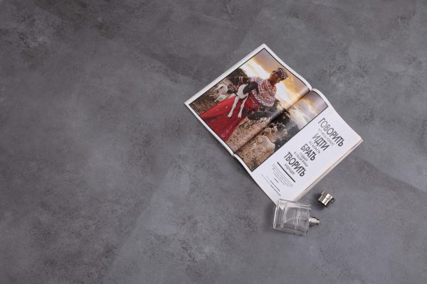 КЕРАМОГРАНИТ REALISTIK CEMENT DARK GREY 60X60 — изображение 9