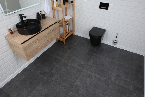 КЕРАМОГРАНИТ REALISTIK SAFIA BLACK 60X60 — изображение 5