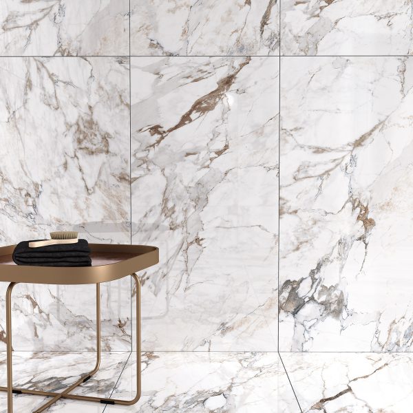 КЕРАМОГРАНИТ VITRA MARBLE-X БРЕЧА КАПРАЙА БЕЛЫЙ LPR K949747LPR01VTEP 60X120 (1,44) — изображение 8