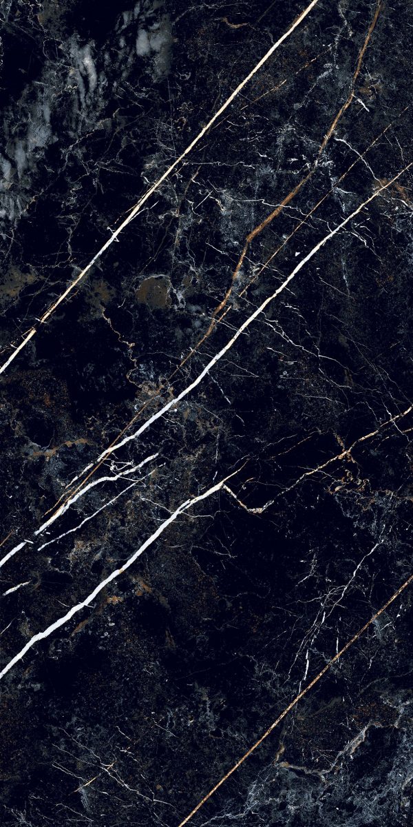 КЕРАМОГРАНИТ REALISTIK OBSIDIAN BLACK HIGH GLOSSY 60Х120 (1,44) — изображение 6