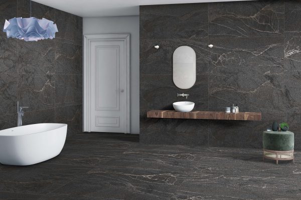 КЕРАМОГРАНИТ REALISTIK ALEXANDRIA NERO SUGAR CARVING 60X120 — изображение 2
