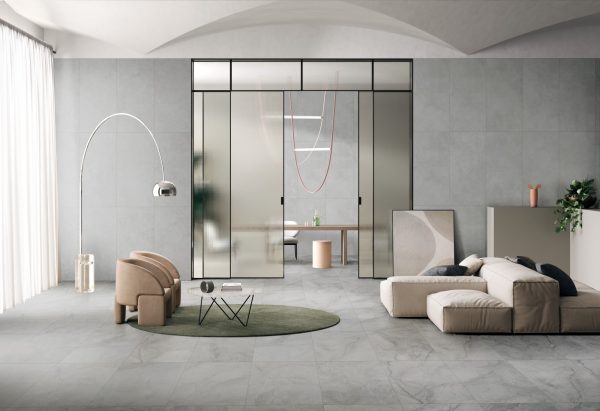 КЕРАМОГРАНИТ VITRA MICROCEMENT СЕРЫЙ K947806R0001VTER МАТR10A 60X120 (1,44) — изображение 6