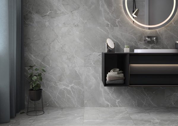 КЕРАМОГРАНИТ VITRA SILKMARBLE БРЕЧА СЕРЫЙ K947791R0001VTET МАТR9 60X60 (1,80) — изображение 10
