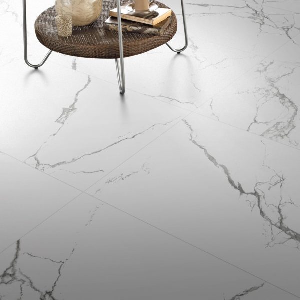 КЕРАМОГРАНИТ REALISTIK STATUARIO VENATO SATIN 60X120 — изображение 4