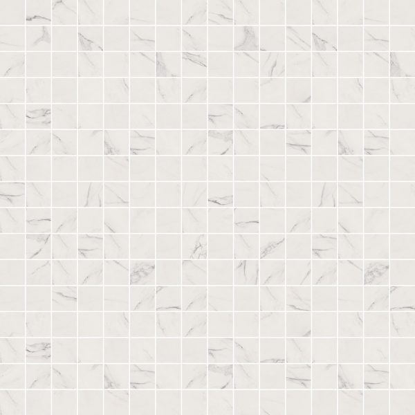 МОЗАИКА SENSI MOS ART STATUARIO WHITE LUX+ 	30X30