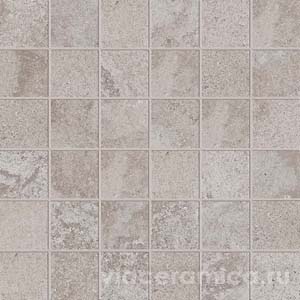 МОЗАИКА ALPES RAW MOS. QUADR. GREY	30X30