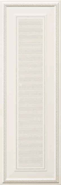 КЕРАМИЧЕСКАЯ ПЛИТКА NEW ENGLAND BIANCO BOISERIE VICTORIA DEC 33X100