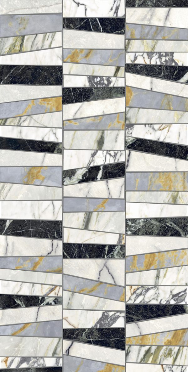 КЕРАМОГРАНИТ EPOQUE 21 TESSERAE ANTIQUE 3D RETT 60X120