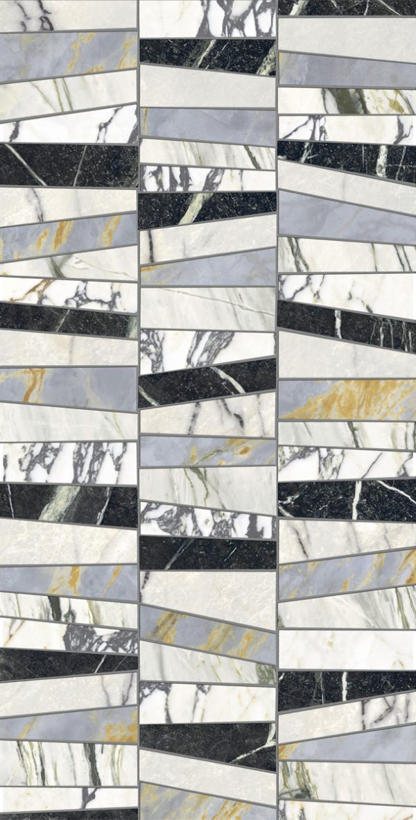 КЕРАМОГРАНИТ EPOQUE 21 TESSERAE ANTIQUE 3D RETT 60X120 — изображение 2