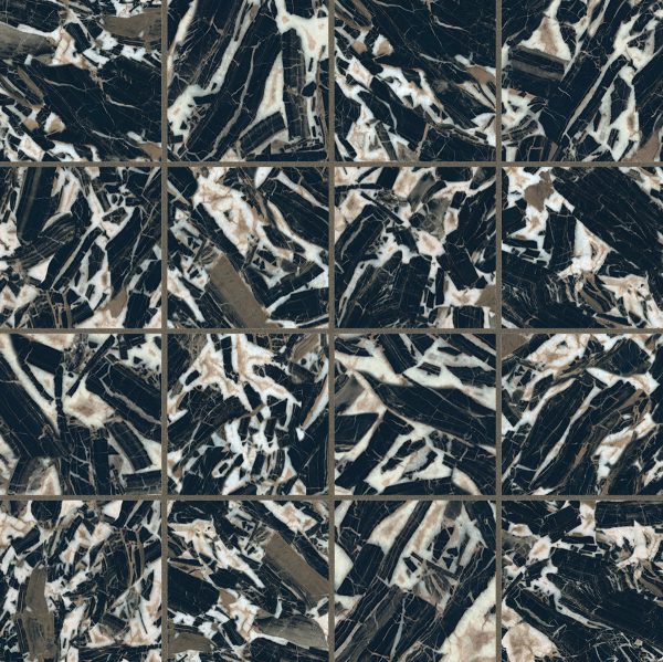 МОЗАИКА ETOILE BROWN RIVER MAT 6MM MOS 7,5X7,5 (30X30)