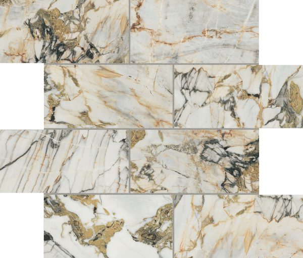 МОЗАИКА ETOILE SYMPHONIE MAT 6MM MUR 7,5X15