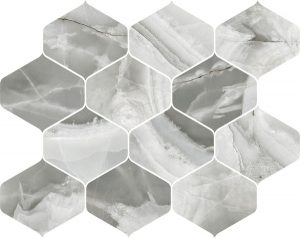МОЗАИКА JADE PERLA DECORO NINFA 27,7X35