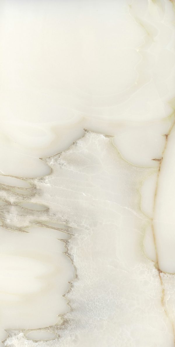 КЕРАМОГРАНИТ  BIJOUX ONYX BLANCHE MAT 6MM R 60X120