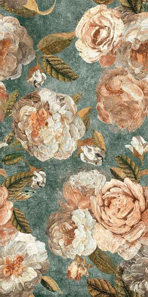 КЕРАМОГРАНИТ ALCHYMIE FLOWERY GREEN NAT RET 60X120