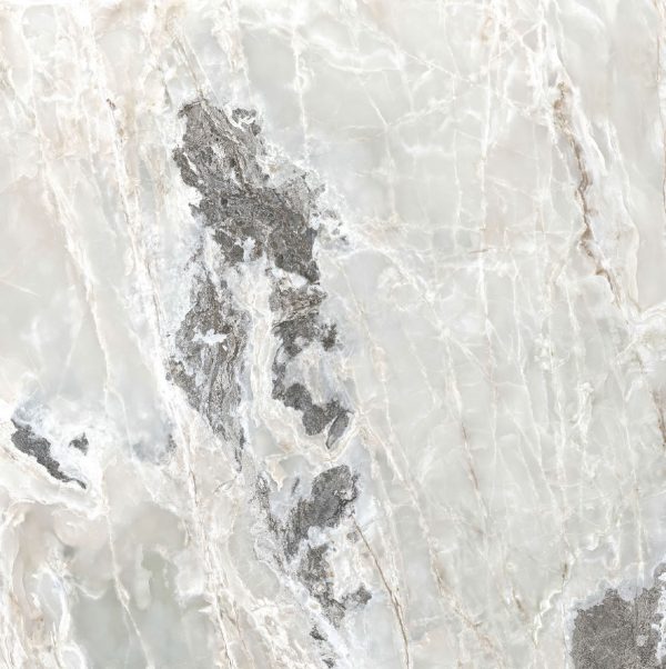 КЕРАМОГРАНИТ  ONYX&MORE SILVER BLEND GLO 6MM R 160X160 — изображение 3