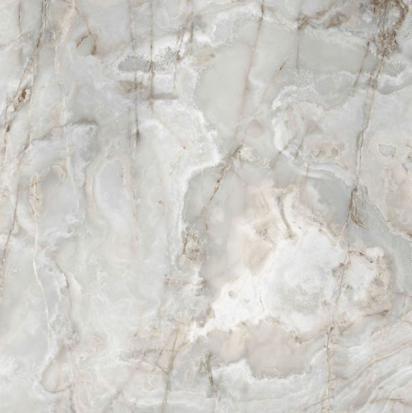 КЕРАМОГРАНИТ  ONYX&MORE SILVER ONYX GLO 6MM R 160X160 — изображение 2