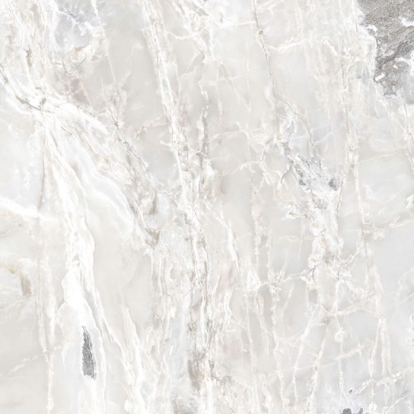 КЕРАМОГРАНИТ  ONYX&MORE WHITE BLEND GLO 6MM R 160X160 — изображение 4