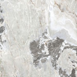 КЕРАМОГРАНИТ  ONYX&MORE SILVER BLEND SATIN 6MM R 160X160
