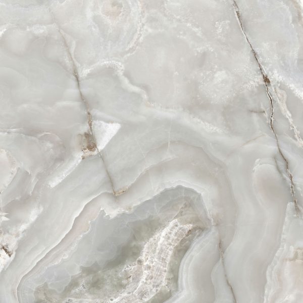 КЕРАМОГРАНИТ  ONYX&MORE SILVER ONYX SATIN 6MM R 160X160 — изображение 5
