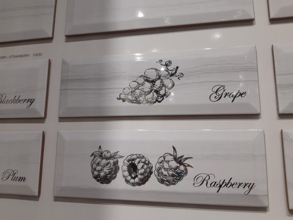 ДЕКОР MONOPOLE FRUIT LAGUNA RASPBERRY 10X30 — изображение 3