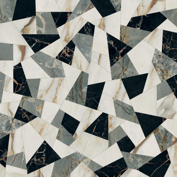 КЕРАМОГРАНИТ SNS.SIGN.OPUS CALAC  LUX  RET 120X120 — изображение 3