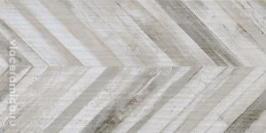КЕРАМИЧЕСКАЯ ПЛИТКА RAFTERS WHITE CHEVRON RETT. 60X120