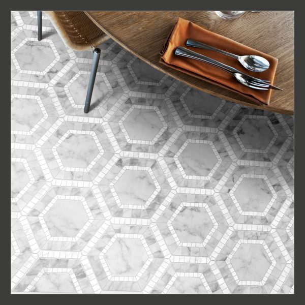 КЕРАМОГРАНИТ MONOPOLE IBIZA GREY 22X25 — изображение 2