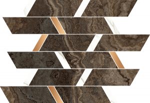 КЕРАМОГРАНИТ RHAPSODY MOSAIC BRICK BROWN 30X32